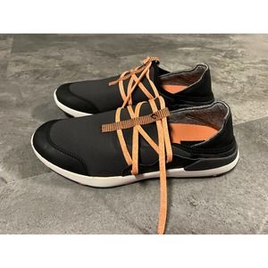 OluKai Miki Li Slip on Sneaker- Pavement Black Women's 8.5